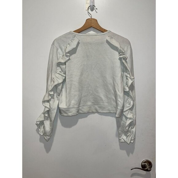 LoveShackFancy Women’s Size S Small Bohemian Lace  Sweater Cottagecore Fashion - Picture 5 of 8